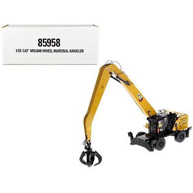 Cat Caterpillar Mh3040 Wheel Material Handler High Line Series 1/50 Diecast Model By Diecast Masters