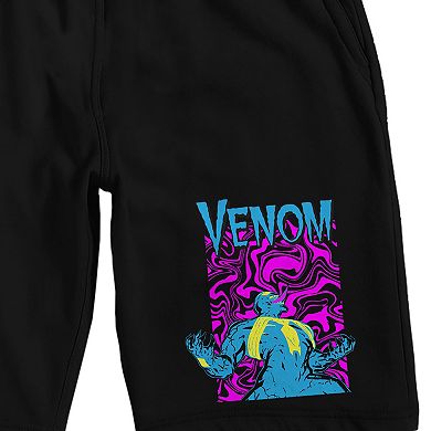 Men's Marvel Venom Neon Sleep Shorts