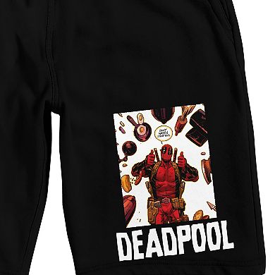 Men's Marvel Deadpool Sleep Shorts