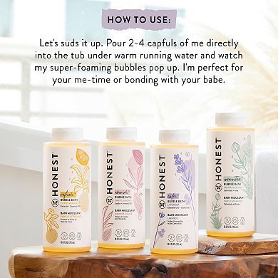 The Honest Company Calm Lavender Bubble Bath