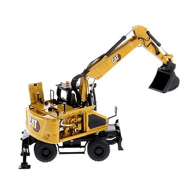 Cat Caterpillar M318 Wheeled Excavator "high Line" Series 1/50 Diecast Model By Diecast Masters