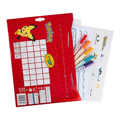 Crayola Pokemon Color & Sticker Activity Set