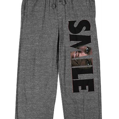 Men's Smile Movie Title Logo Sleep Pants