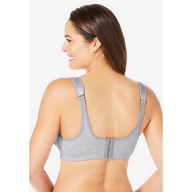 Comfort Choice Women's Plus Size Out Wire Bra