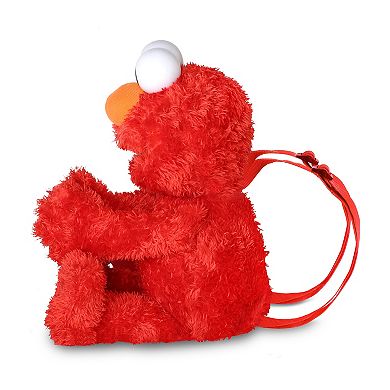 Singing Machine Sesame Street Elmo Plush Karaoke Crew Backpack with Built-In Working Microphone