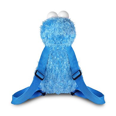 Singing Machine Sesame Street Cookie Monster Plush Karaoke Crew Backpack with Built-In Working Microphone