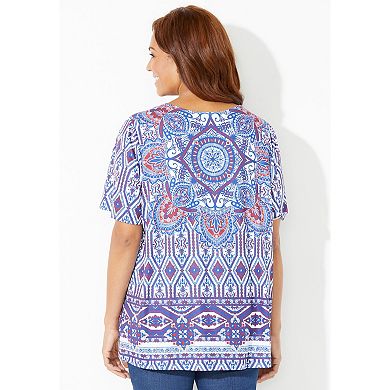 Catherines Women's Plus Size Ethereal Tee