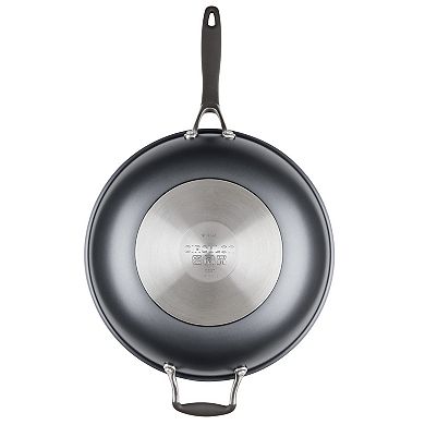 Circulon A1 Series with ScratchDefense Nonstick Induction Stir Fry Pan, Graphite