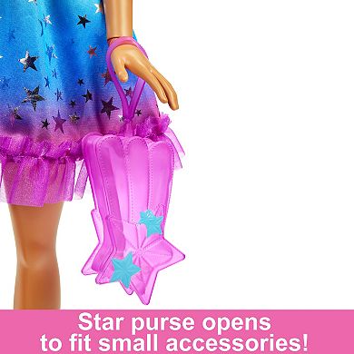 Barbie Large 28-in. Barbie Doll - Brown Hair and Rainbow Dress