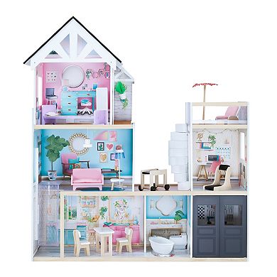 Olivia's Little World 3-Story Dreamland Dollhouse with Elevator