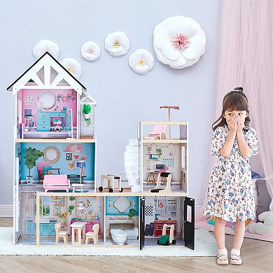 Olivia's Little World 3-Story Dreamland Dollhouse with Elevator