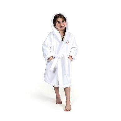 Linum Home Textiles Personalized Kids' Super Plush Hooded Bathrobe