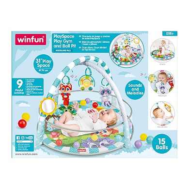 Winfun Playspace Play Gym/Ball Pit Set