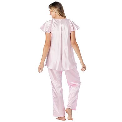 Amoureuse Women's The Luxe Satin Pj Set