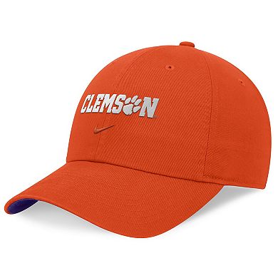 Unisex Nike Orange Clemson Tigers 2024 Sideline Club Adjustable Hat