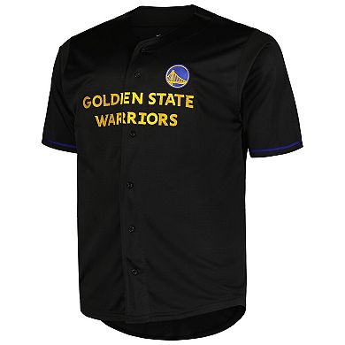 Men's Profile Black Golden State Warriors Big & Tall Pop Jersey