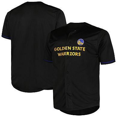 Men's Profile Black Golden State Warriors Big & Tall Pop Jersey