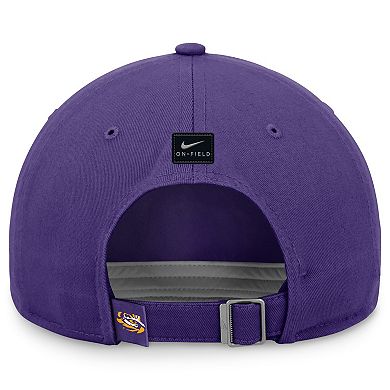 Unisex Nike Purple Clemson Tigers 2024 Sideline Club Adjustable Hat
