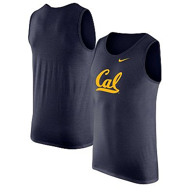 Men's Nike Navy Cal Bears Tank Top