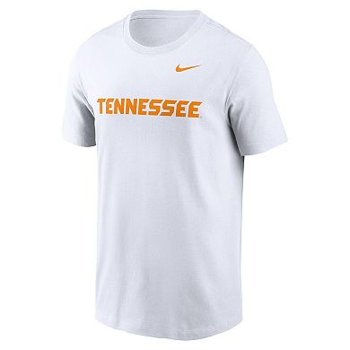 Men's Nike White Tennessee Volunteers Primetime Evergreen Wordmark T-Shirt