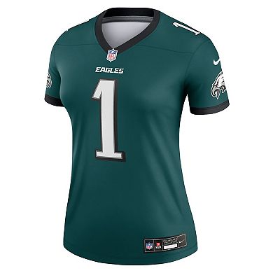 Women's Nike Jalen Hurts Midnight Green Philadelphia Eagles Legend Jersey