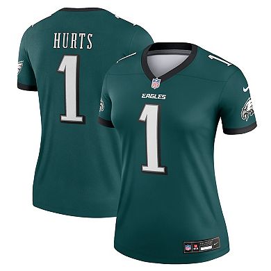 Women's Nike Jalen Hurts Midnight Green Philadelphia Eagles Legend Jersey