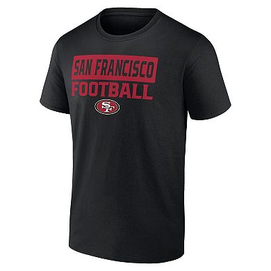 Men's Fanatics San Francisco 49ers Serve T-Shirt Combo Pack