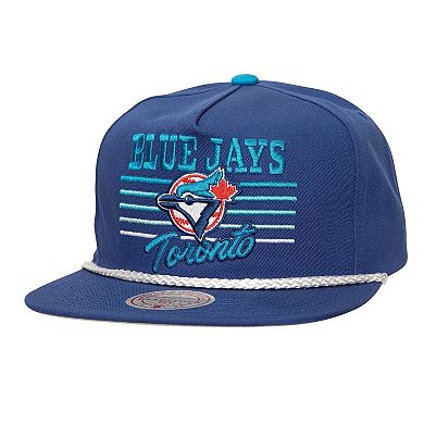 Men's Mitchell & Ness Royal Toronto Blue Jays  Radiant Lines Deadstock Snapback Hat