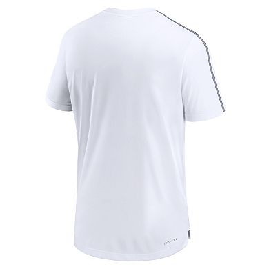 Men's Nike White Arizona Wildcats 2024 Sideline Coach Performance Top