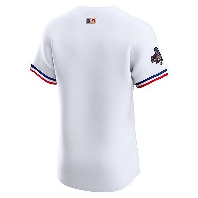 Men's Nike  White Texas Rangers 2024 Gold Collection Elite Jersey