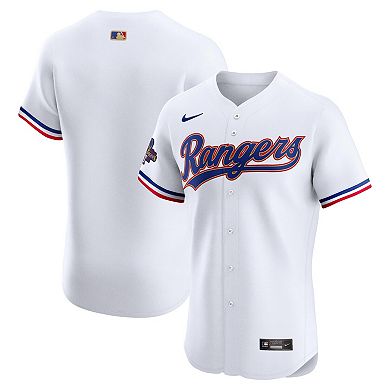 Men's Nike  White Texas Rangers 2024 Gold Collection Elite Jersey