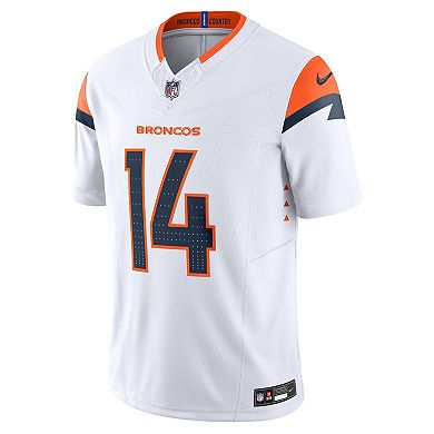 Men's Nike Courtland Sutton White Denver Broncos Vapor F.U.S.E. Limited Jersey