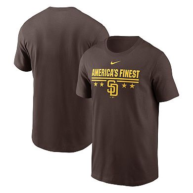 Men's Nike Brown San Diego Padres Local Home Town T-Shirt