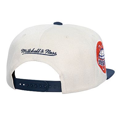 Men's Mitchell & Ness Cream Houston Astros Cooperstown Collection Speed Zone Snapback Hat