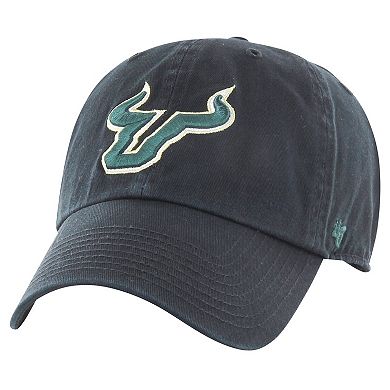 Men's '47 Black South Florida Bulls Clean Up Adjustable Hat