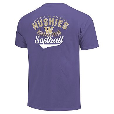 Men's Purple Washington Huskies Softball Walk Off T-Shirt