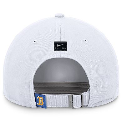 Unisex Nike White UCLA Bruins 2024 Sideline Club Adjustable Hat