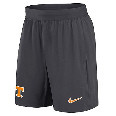 Men's Nike Anthracite Tennessee Volunteers 2024 Sideline Performance Shorts