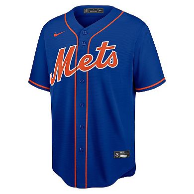 Men's Nike  Royal New York Mets Big & Tall Alternate Replica Team Jersey
