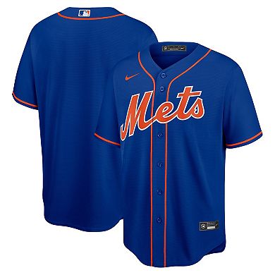 Men's Nike  Royal New York Mets Big & Tall Alternate Replica Team Jersey