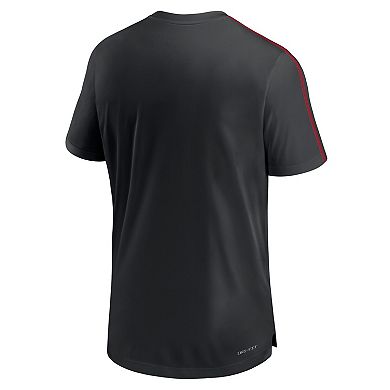 Men's Nike Black Ohio State Buckeyes 2024 Sideline Coach Performance Top