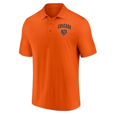 Men's Fanatics Chicago Bears Lockup Two-Pack Polo Set