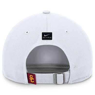 Unisex Nike White USC Trojans 2024 Sideline Club Adjustable Hat