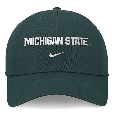 Unisex Nike Green Michigan State Spartans 2024 Sideline Club Adjustable Hat