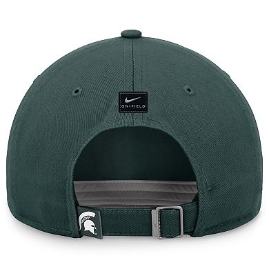 Unisex Nike Green Michigan State Spartans 2024 Sideline Club Adjustable Hat