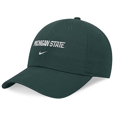 Unisex Nike Green Michigan State Spartans 2024 Sideline Club Adjustable Hat