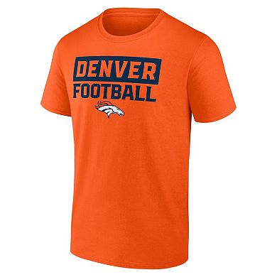 Men's Fanatics Denver Broncos Serve T-Shirt Combo Pack