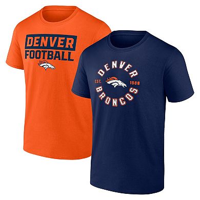 Men's Fanatics Denver Broncos Serve T-Shirt Combo Pack