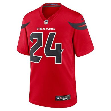 Men's Nike Derek Stingley Jr. Red Houston Texans Alternate Game Jersey