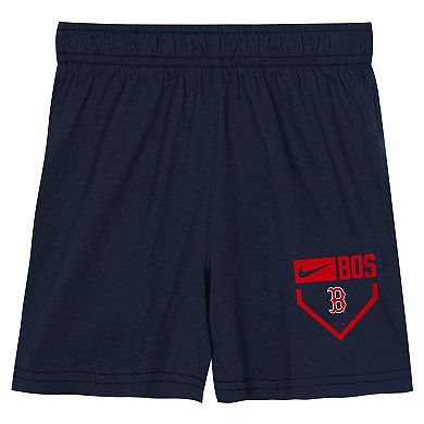 Toddler Nike Boston Red Sox Authentic Collection T-Shirt & Shorts Set